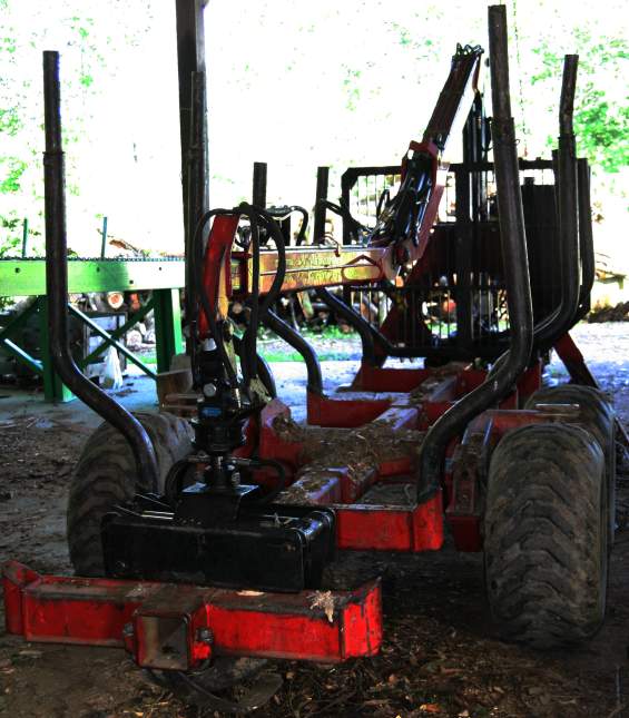 Wood trailer