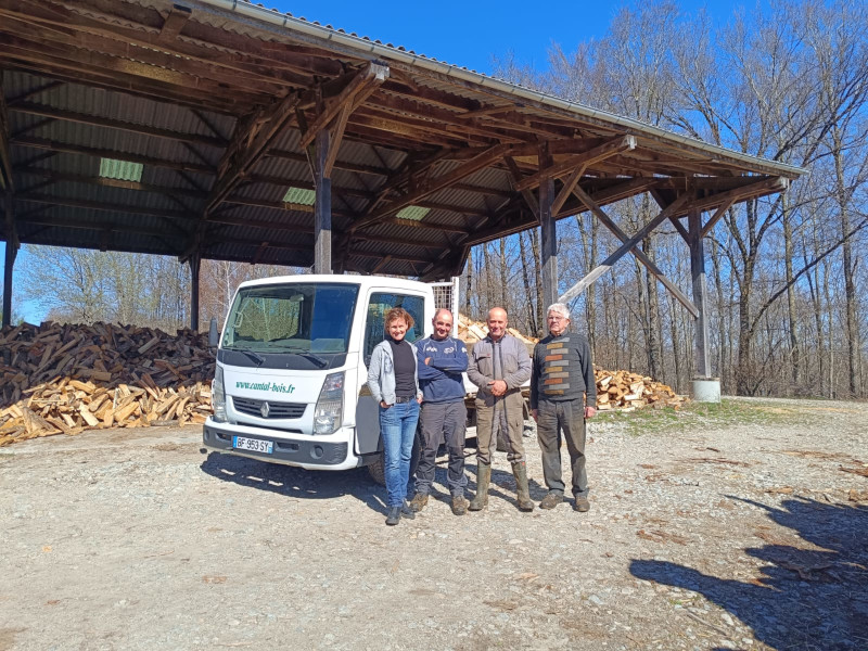 L'équipe de Cantal Bois